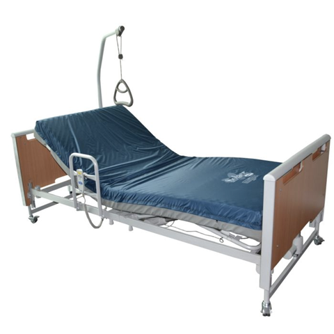Invacare Etude HC Homecare Bed With SPS1080 Mattress + Half Siderails (16"x16")