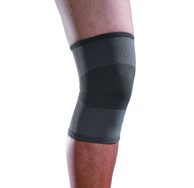 OrthoActive Charcoal Elastic Knee Support