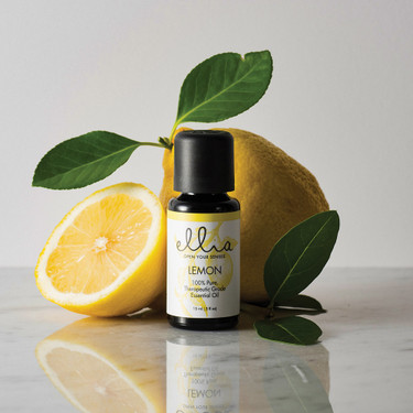 Ellia Lemon Essential Oil- Refreshing, Cleansing, Energizing