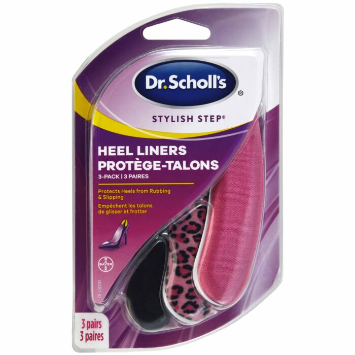 HEEL LINERS – 3 PACK