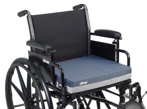 Drive Molded Gel "E" Skin Protection 3" Gel/Foam Wheelchair Cushion