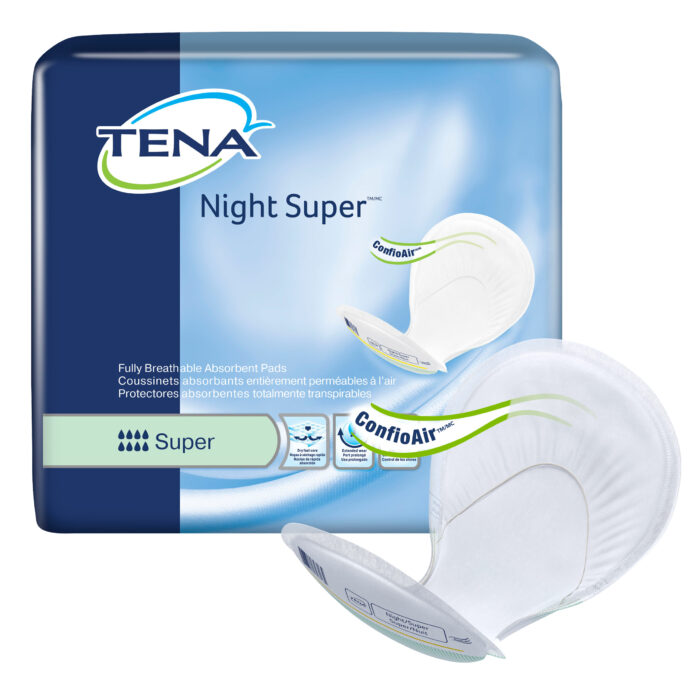 TENA® Night Super Pad, 2-Piece Maximum Absorbency