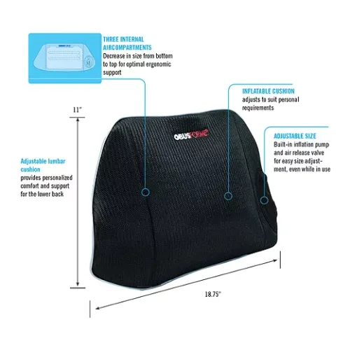 OBUSFORME CustomAir Adjustable Lumbar Cushion