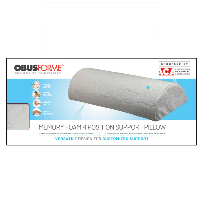 OBUSFORME AirFoam 4-Position Pillow