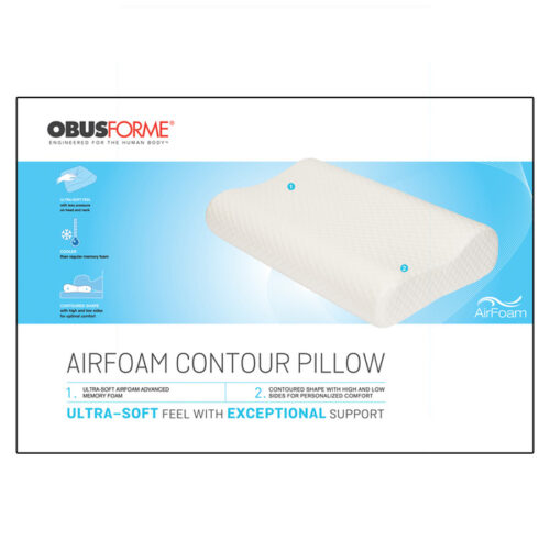 OBUSFORME Airfoam Contour Memory Foam Pillow