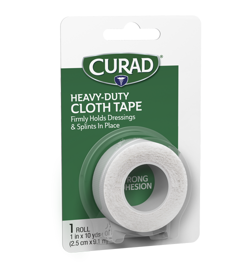 CURAD Cloth Tape 1 in x 10yds 12/each