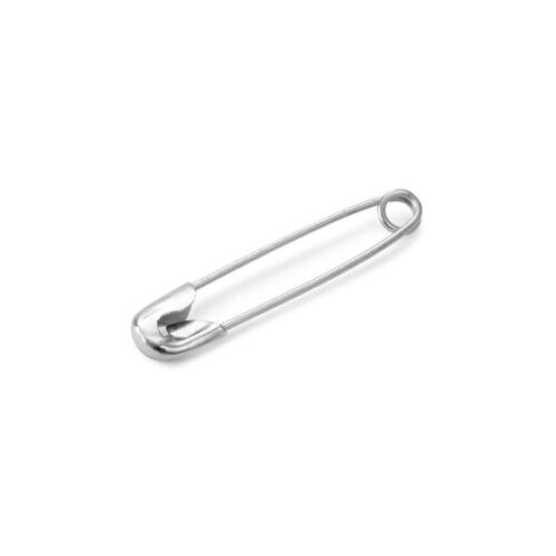 Non-Sterile Steel Safety Pins, Size 2