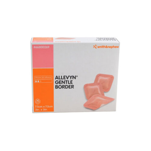 ALLEVYN™ Gentle Border Hydrocellular Foam Dressing, Silicone Gel Adhesive