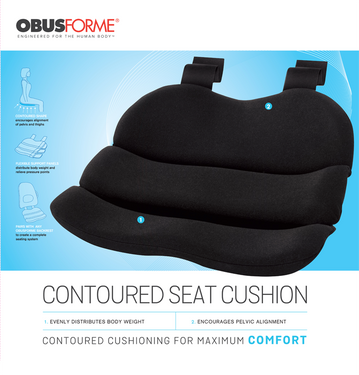 OBUSFORME Contoured Seat Cushion