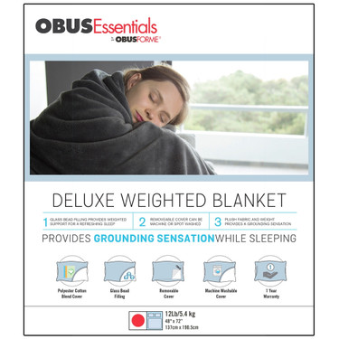 OBUSFORME Deluxe Weighted Blanket