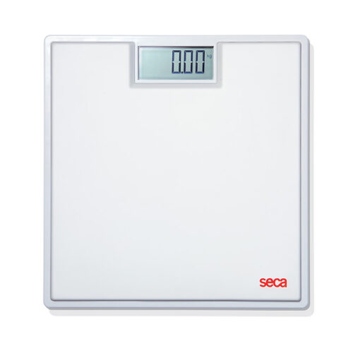 Seca Digital Floor Scales with Glass Top, Weight Capacity 330 lb.