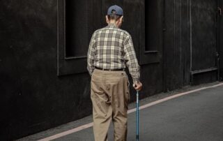 Man with Cane