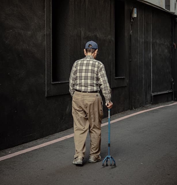Man with Cane