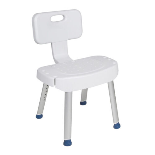 Shower Chair with Folding Back