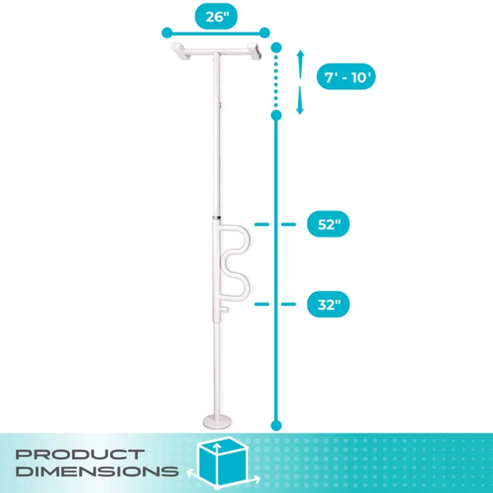 Stander, Security Pole & Curve Grab Bar, 1100