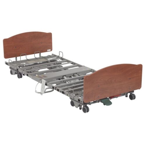 PrimeCare P903 Hospital Bed - Low, Expandable, Bariatric LTC Bed