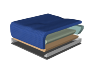 Blake Medical Geo-Matrix Hybrid Cushion