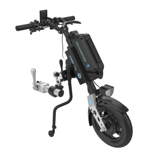 REHASENSE, CITY 12'' and 14" Clamp and Lift Power Add-On for Wheelchair